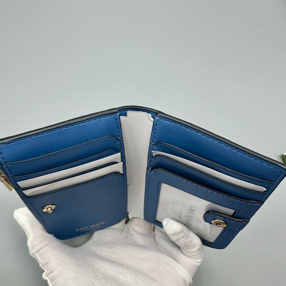 Kate Spade Devin Springtime Blooms Small Slim Bifold Wallet KJ877 NWT - Picture 11 of 14